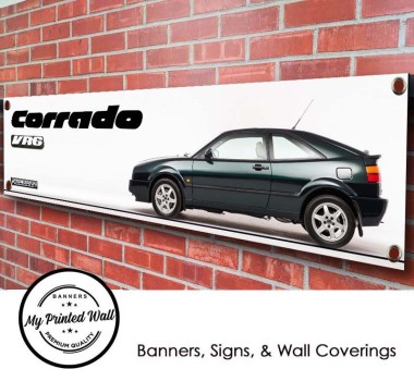 Volkswagen Corrado VR6 PVC Banner
