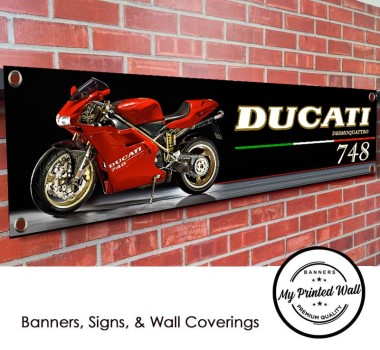 Ducati 748 PVC Banner