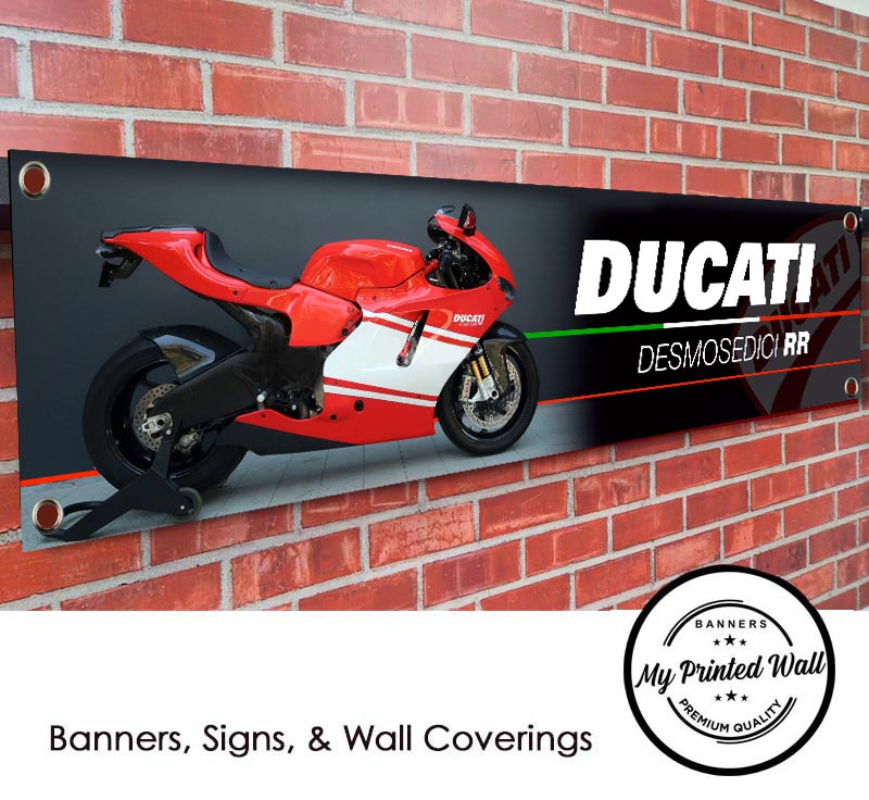 Ducati Desmosedici PVC Banner