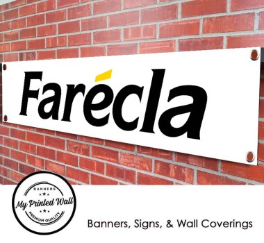 Farecla Logo Garage / Workshop PVC Banner
