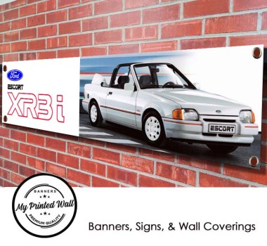 Ford Escort MK4 XR3i Cabriolet PVC Banner