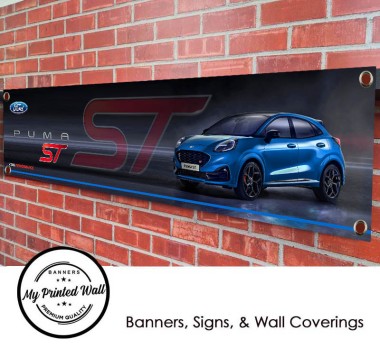 Ford Puma ST PVC Banner