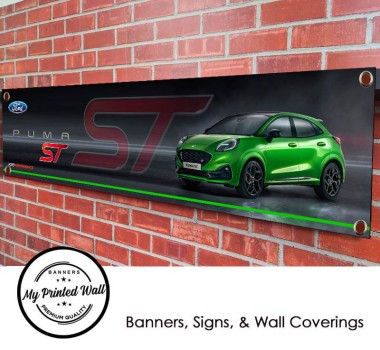 Ford Puma ST PVC Banner
