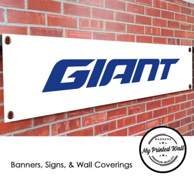 Giant Bikes PVC Garage Banner