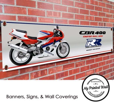 Honda CBR 400 PVC Banner 