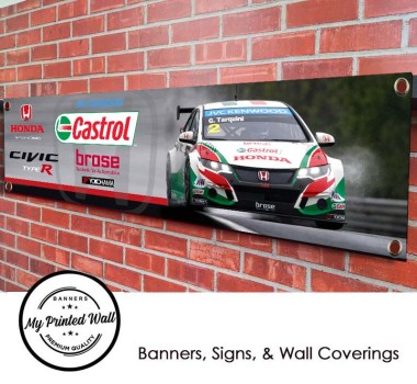 Honda Civic Type-R (FK2) Castrol Touring Car Banner 