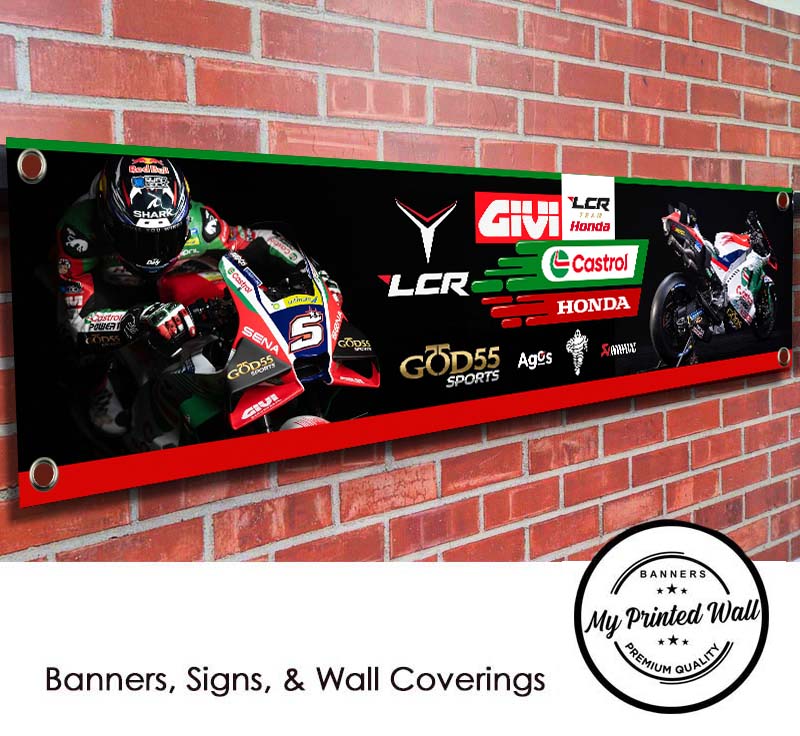 LCR Honda 2026 Moto GP Team PVC Banner