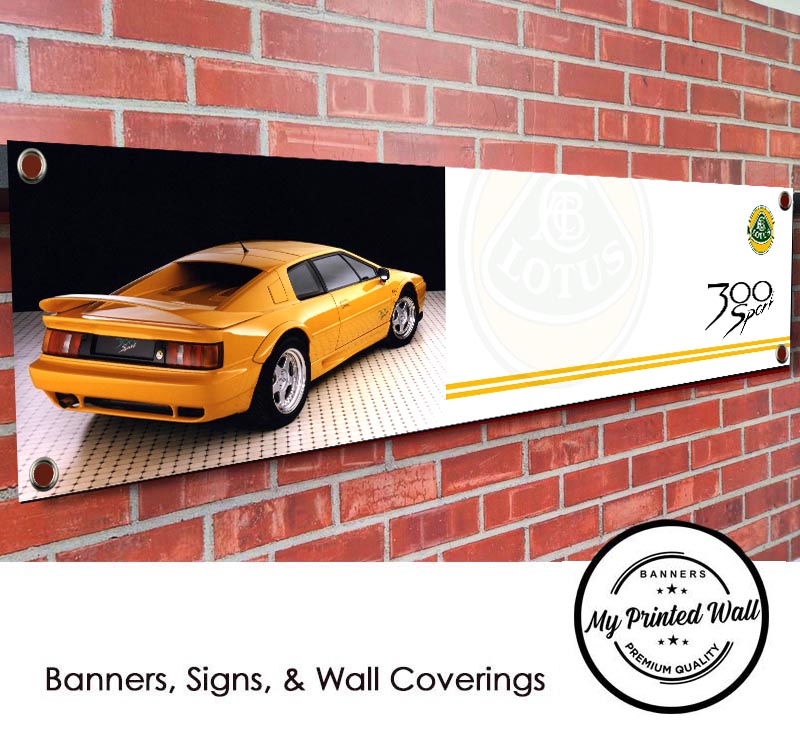 Lotus Esprit Sport 300 PVC Banner