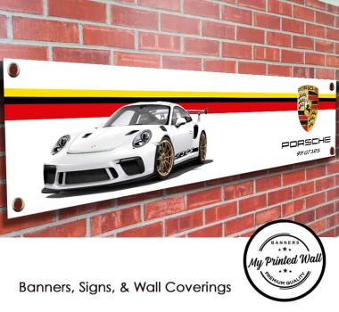Porsche 911 GT3 RS PVC Banner