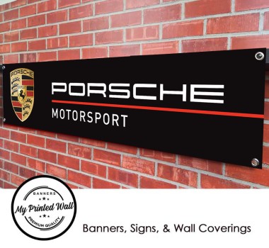 Porsche Motorsport PVC Banner