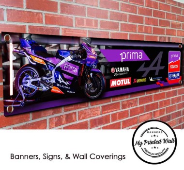 Prima Primac Yamaha Moto GP 2026 PVC Banner