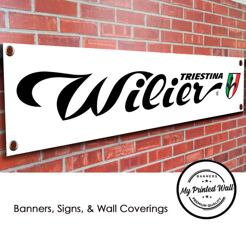 Triestina Wilier Bikes Logo PVC Banner