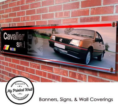 Vauxhall / Opel Cavalier Mk2 SRi PVC Banner