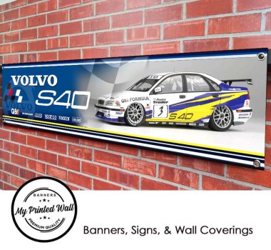 Volvo S40 Rick Rydell Touring Car Team Banner