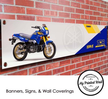 Yamaha TDR 250 Motorcycle PVC Banner 