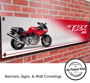 Yamaha TRX 850 Motorcycle PVC Banner 