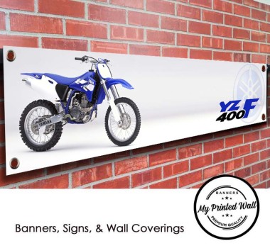Yamaha YZ F 400 PVC Banner