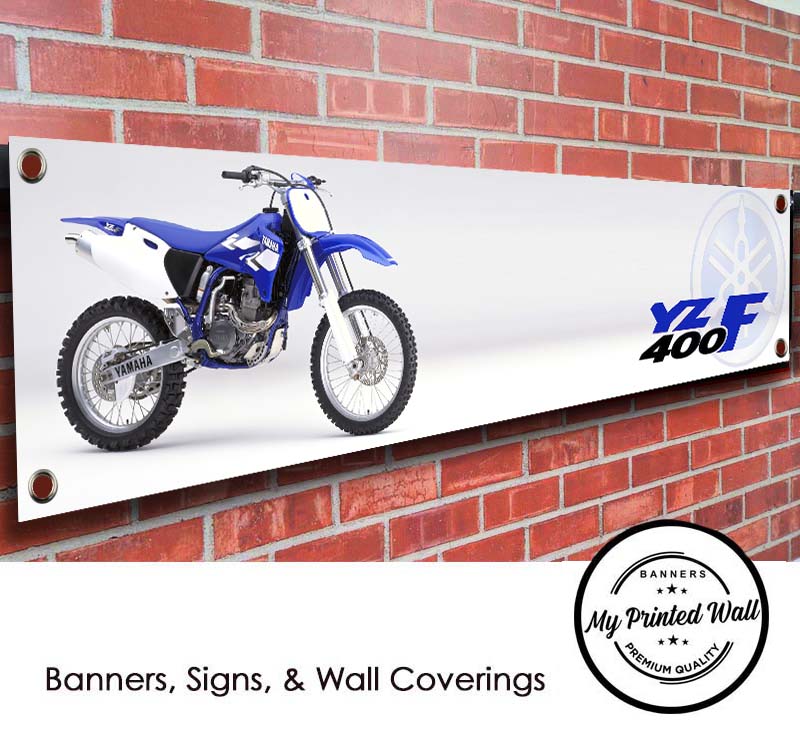 Yamaha YZ F 400 PVC Banner