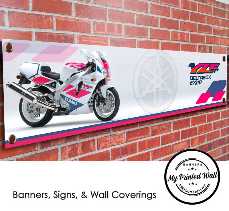 Yamaha YZF SP Deltabox PVC Banner for Garage, Workshop etc